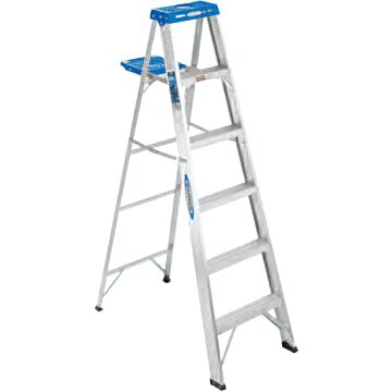 Werner Type I Aluminum Step Ladder - 3 ft