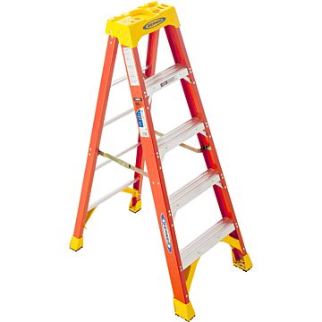 Werner Type IA Fiberglass Step Ladder - 5 ft