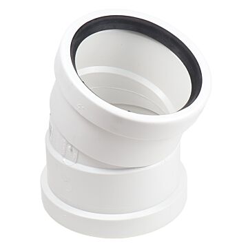 IPEX PVC 22.5 deg Elbow 6 in. SDR35