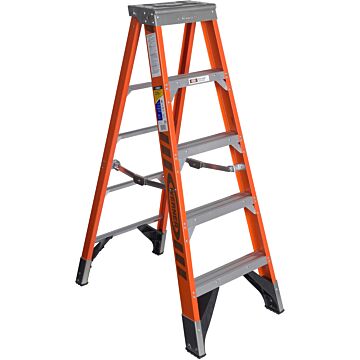 Werner Type IAA Fiberglass Step Ladder - 5 ft