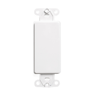 Leviton 1-Gang Decora Blank Insert (White)