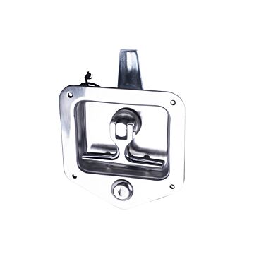 Buyers 4.88 in 4-3/4 in SS Single Point T-Handle Latch
