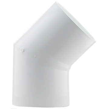 Boshart Industries 8" SLIP x SLIP 45 ELBOW - SCHEDULE 40 PVC