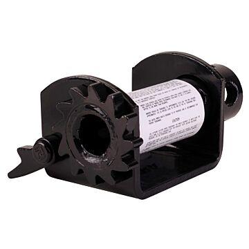 Ancra Cargo Winch, Weld-On, Side Mount, Low Profile 4", Black E-coat