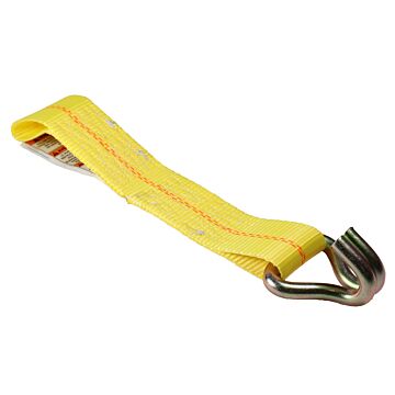 Ancra Aircraft® 18 in Wire Hook Yellow Repair Strap