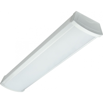 Satco LED 2 ft.- Ceiling Wrap - 20W - 4000K - White Finish - 100-277V