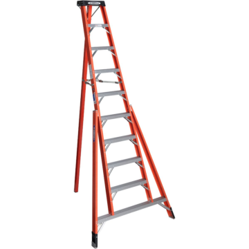 Werner Type IA Fiberglass Tripod Ladder - 10 ft