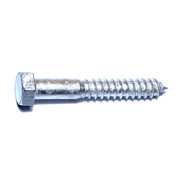 1/2" x 3-1/2" Hex Head, Lag Screw, Galvanized 