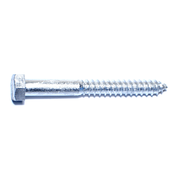 1/2" x 4-1/2" Hex Head, Lag Screw, Galvanized 