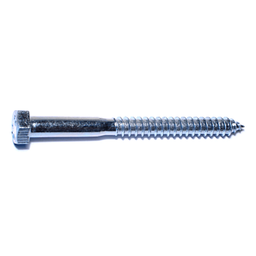 1/2" x 5-1/2" Hex Head, Lag Screw, Zinc 