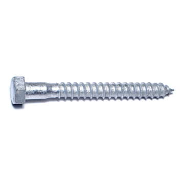 3/8" x 3-1/2" Hex Head, Lag Screw, Galvanized 