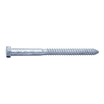3/8" x 5-1/2" Hex Head, Lag Screw, Galvanized 