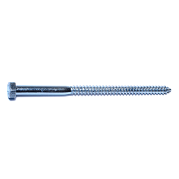 5/16" x 5" Hex Head, Lag Screw, Zinc 