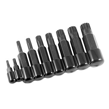 Lisle® 9-Pieces 4 mm 5 mm 6 mm 8 mm 10 mm 12 mm 14 mm 16 mm and 18 mm Triple Square Set