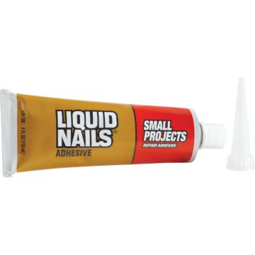 Liquid Nails Small Projects Repair Multi-Purpose Adhesive (White) 4 oz