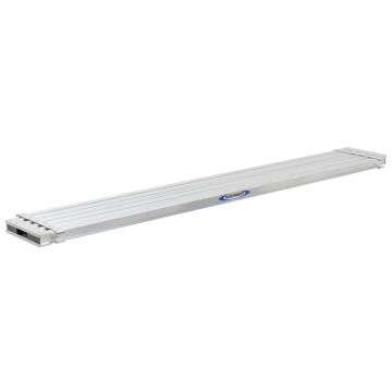 Werner Aluminum Adjustable Extension Plank - 8 ft to 13 ft