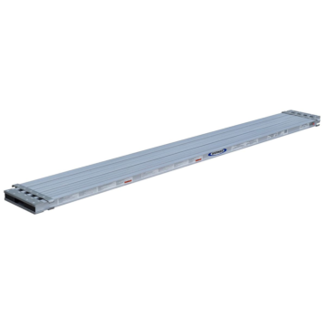 Werner Aluminum Adjustable Extension Plank - 10 ft to 17 ft