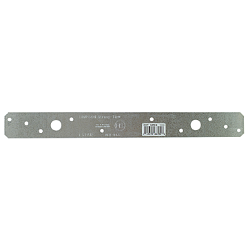 Simpson Strong-Tie LSTA 20 Gauge Galvanized Strap Tie - 1-1/4 in. x 12 in.