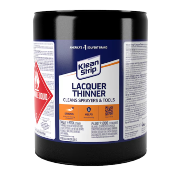 Klean-Strip Liquid Lacquer Thinner (Clear) 5 gal