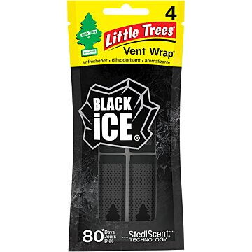 Little Trees Black Ice Air Freshener Vent Wrap