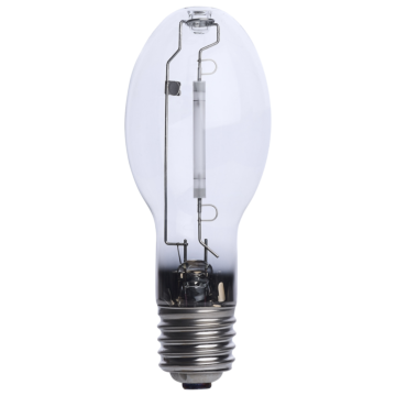 Satco 100 Watt - High Pressure Sodium HID - Mogul base - ET23 1/2 - Clear - 22 CRI - 2100K
