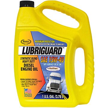 Warren Oil Lubriguard 15W40 Engine Oil, 1 Gallon