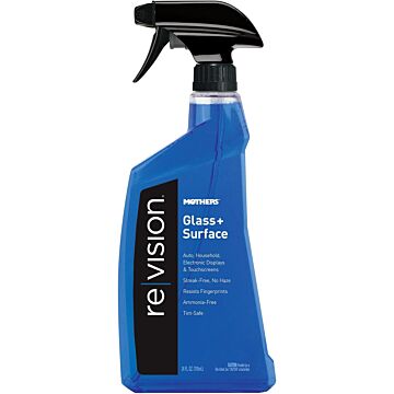MOTHERS® Liquid Citrus Clear/Blue Glass + Surface Cleaner