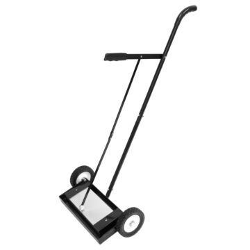 Magnet Source® 3 lb 14 in 70 Push-Type Heavy Duty Magnetic Floor Sweeper
