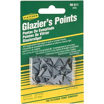 Fletcher Terry Triangle Glazier Points (225pk)