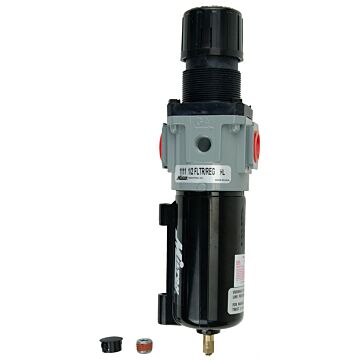Milton 1/2 in NPT 200 psi Piggyback Filter Regulator