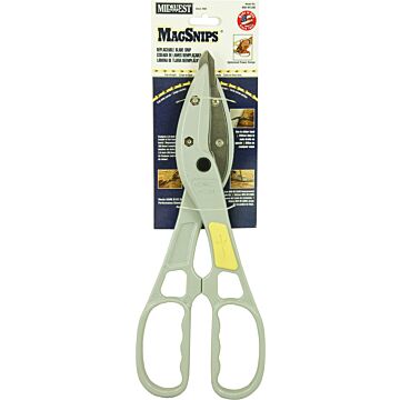 Midwest 24/28 (CR/SS) 3-1/2 in High-Carbon Steel Straight Tinner Snip
