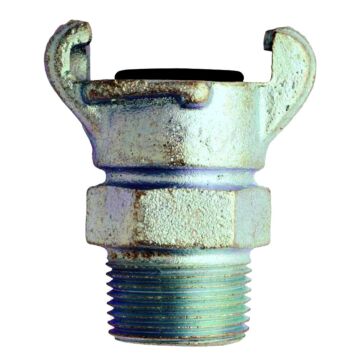 Milton 3/4 in MNPT 150 psi 160 deg F Malleable Iron 2-Claw Twist Lock Universal Coupler