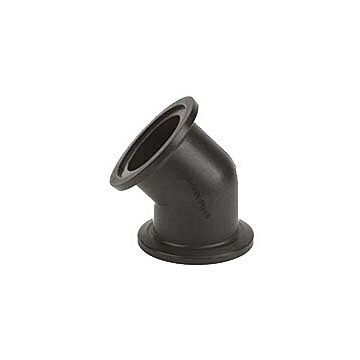 Banjo 2" Full Port Flange 45deg Elbow, Poly