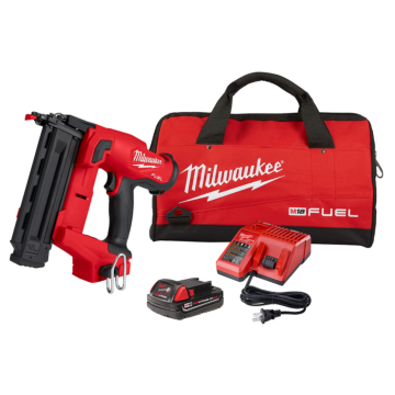 Milwaukee M18 FUEL™ 18 Gauge Brad Nailer Kit