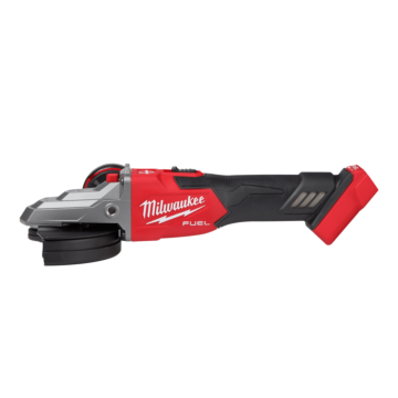 Milwaukee M18 FUEL™ 5" Flathead Braking Grinder, Slide Switch Lock-On