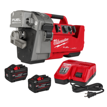 Milwaukee M18 FUEL™ RINGER™ Roll Groover for 2 in. to 6 in. Sch 10/40