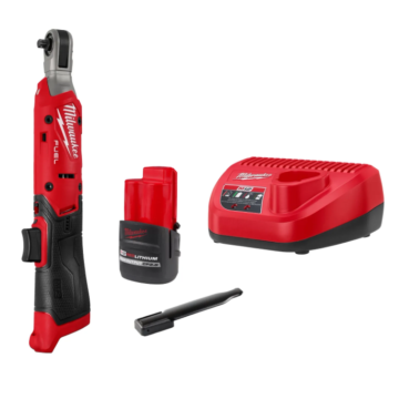 Milwaukee M12 FUEL 1/4 in. Ratchet (Kit)