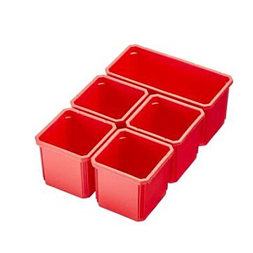 Milwaukee PACKOUT® 8.3 in PackOut Organizer 5-Piece Compact Bin Kit