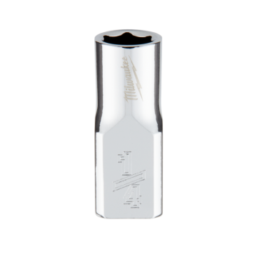 Milwaukee 1/4" Drive 1/4" SAE Socket with FOUR FLAT™ Sides