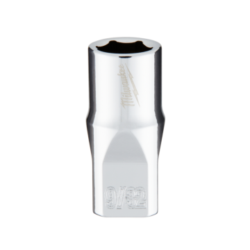 Milwaukee 1/4" Drive 9/32" SAE Socket with FOUR FLAT™ Sides