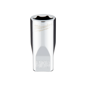 Milwaukee 1/4" Drive 5/16" SAE Socket with FOUR FLAT™ Sides