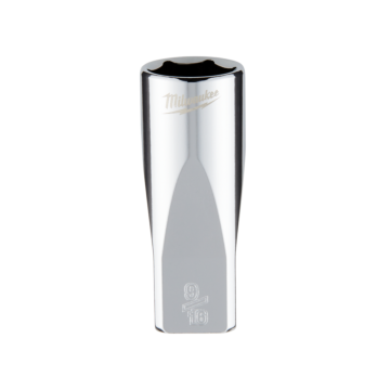 Milwaukee 1/4" Drive 9/16" SAE Deep Socket with FOUR FLAT™ Sides