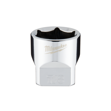 Milwaukee 3/8" Drive 7/8" SAE Socket with FOUR FLAT™ Sides