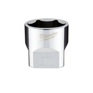 Milwaukee 3/8" Drive 15/16" SAE Socket with FOUR FLAT™ Sides