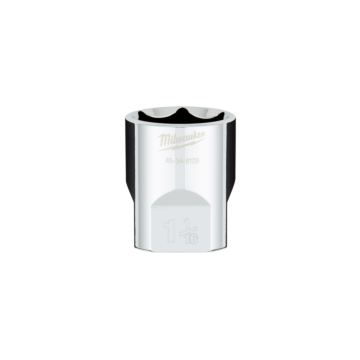 Milwaukee 1/2" Drive 1-1/16" SAE 6-Point Socket with FOUR FLAT™ Sides