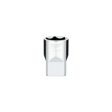 Milwaukee 1/2" Drive 19MM Metric 6-Point Socket with FOUR FLAT™ Sides