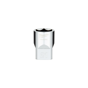 Milwaukee 1/2" Drive 21MM Metric 6-Point Socket with FOUR FLAT™ Sides