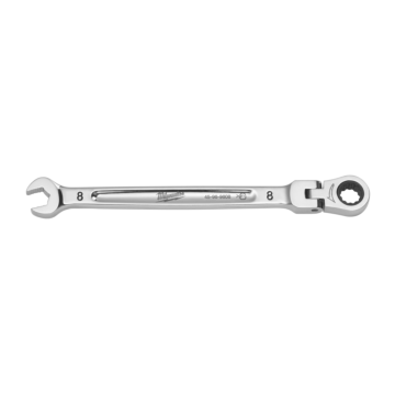 Milwaukee 8mm Flex Head Ratcheting Combination Wrench