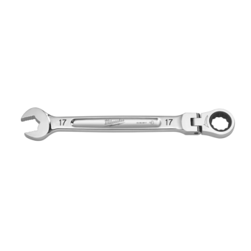 Milwaukee 17mm Flex Head Ratcheting Combination Wrench