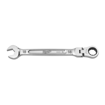 Milwaukee 18mm Flex Head Ratcheting Combination Wrench